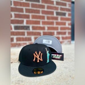 COPY - New Era 59 FIFTY Fitted "New York Yankees" Statue Of Liberty Copper